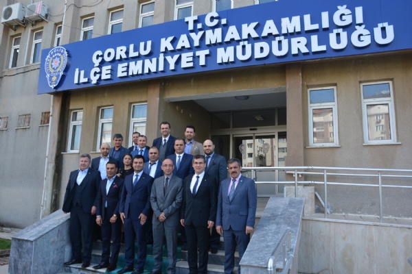 orlu TSO Bakan ve Yneticilerinden orlu Protokolne  Nezaket Ziyareti