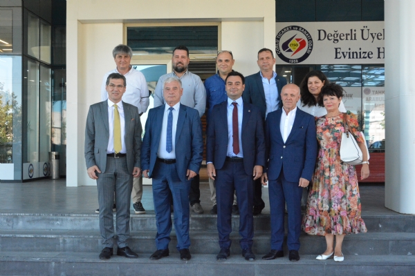 Bulgaristan Stara Zagora TSO Başkanı Oleg Stoılov  ve Yönetim Kurulu Üyeleri´nden Odamıza Ziyaret
