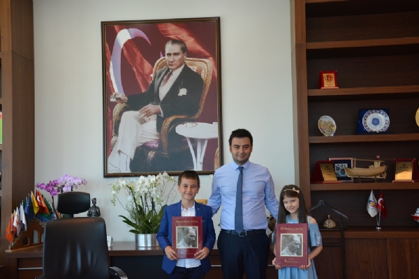 orlu TSO Bakan zzet Volkan, Koltuunu Gelecein Sahibi ocuklara Devretti