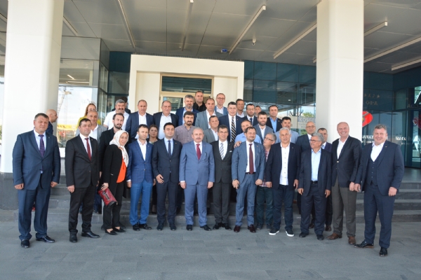 Anayasa Komisyonu Bakan ve AK Parti Tekirda Milletvekili Aday Prof. Dr. Mustafa entoptan Odamza Ziyaret