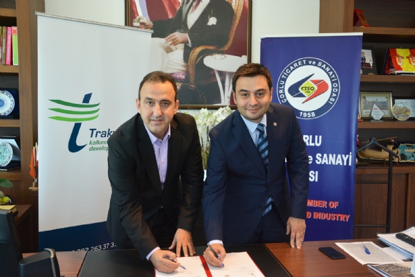 Trakya Kalknma Ajans ve orlu TSO Arasnda birlii Protokolleri mzaland