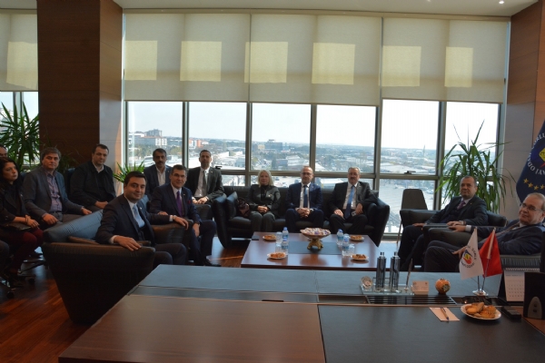 CHP Tekirda Milletvekilleri; Faik ztrak, lhami zcan Aygun ve Beraberindeki Heyetten Odamza Ziyaret