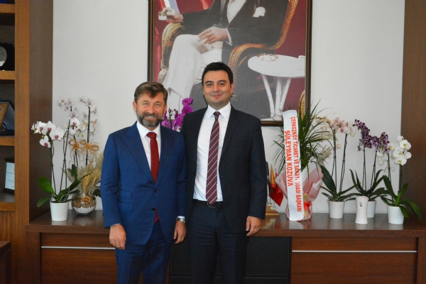 erkezky Ticaret ve Sanayi Odasndan Odamz Ynetim Kurulu Bakan  zzet Volkan´a Ziyaret