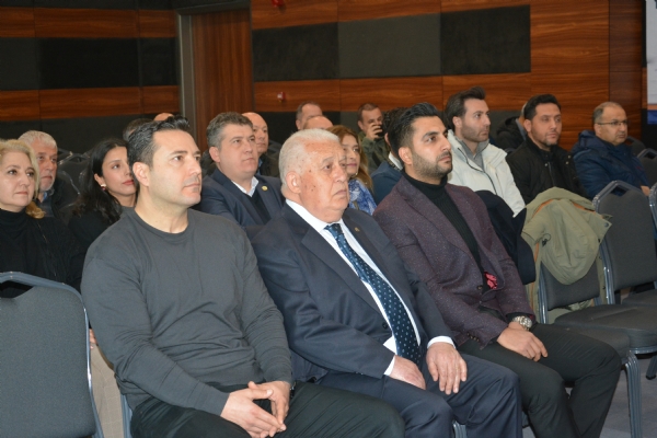 orlu TSO, Tekirda Emniyet Mdrl ve Trakya Umum  Emlak Mavirleri Dernei  birliinde Dzenlenen  Sazan Sarmal Dolandrcl Bilgilendirme Semineri Gerekleti