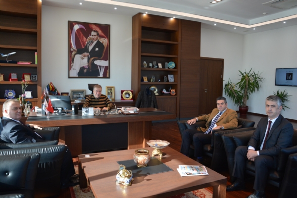 Halkbank orlu  ube  Mdrl´nden Enis Slne Ziyaret