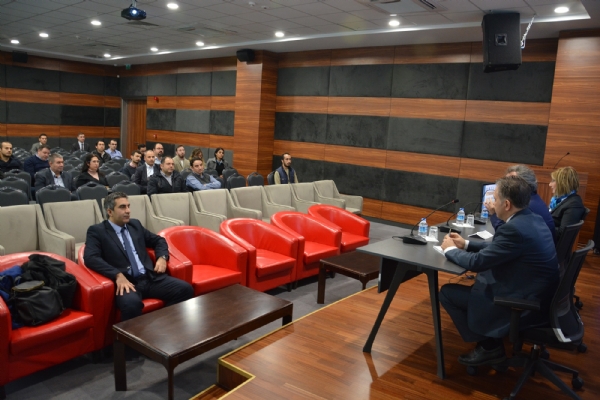 Odamzda "Verimli Sanayi ve Kobi Destek Projesi Toplants" Gerekleti	