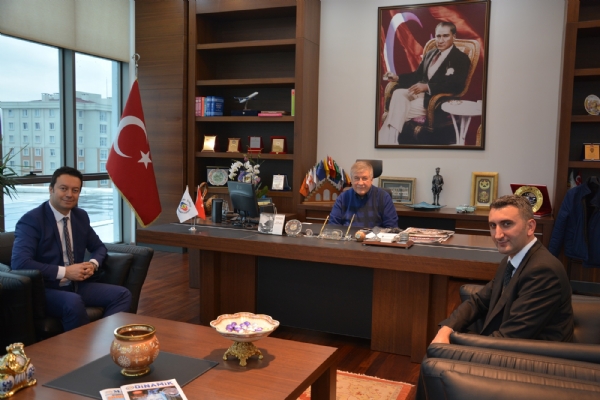 Halkbank Yeni  orlu  ube  Mdrlnden Odamz Bakanlarna Ziyaret