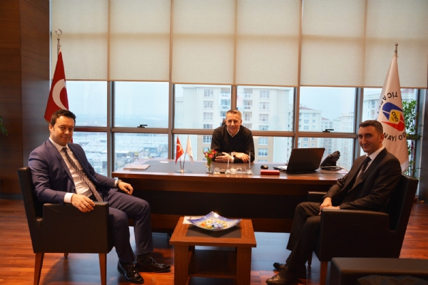Halkbank Yeni  orlu  ube  Mdrlnden Odamz Bakanlarna Ziyaret