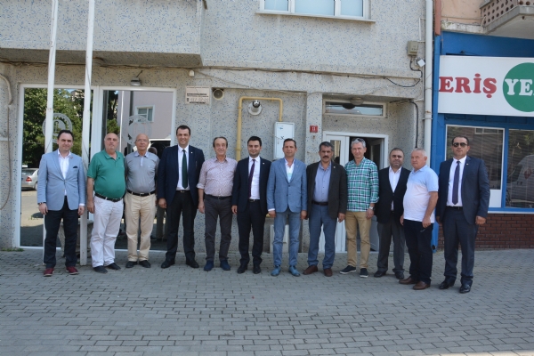 Odamz Ynetimi Lleburgaz TB ve Lleburgaz TSO´yu Ziyaret Etti