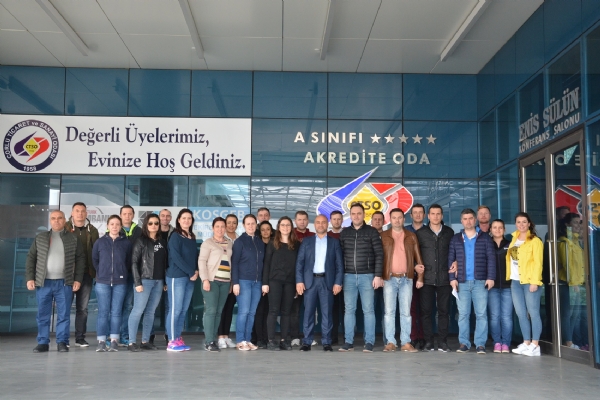 Odamz Personeli ISO 45001:2018  Sal ve Gvenlii Ynetim Sistemi Bilgilendirme  Eitimine Katld