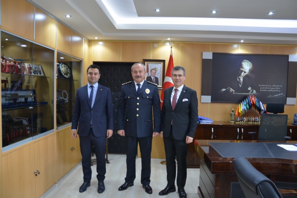 Polis Tekilatnn  174´nc Kurulu Yldnm Kapsamnda Tekirda l ve orlu le Emniyet Mdrl Ziyaret Edildi