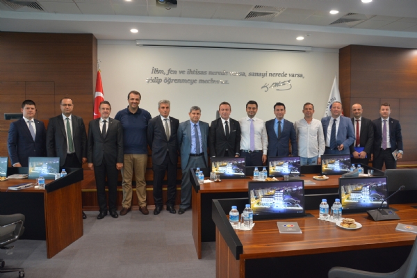 Odamz Ynetimi Banka Yetkilileriyle Grmede Bulundu