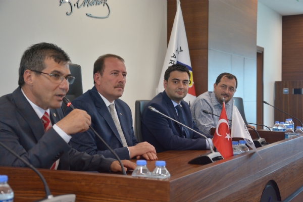 AK Parti Genel Bakan Yardmcs Harun Karacan´dan Odamza Ziyaret