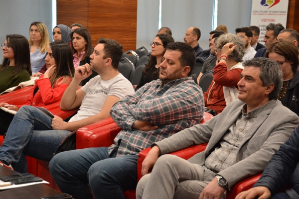 E- hracat Semineri orlu TSO´da Gerekleti