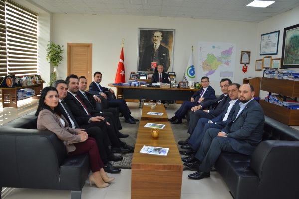 orlu TSOdan Tekirda Bykehir Belediye Bakan Kadir Albayraka Hayrl Olsun Ziyareti