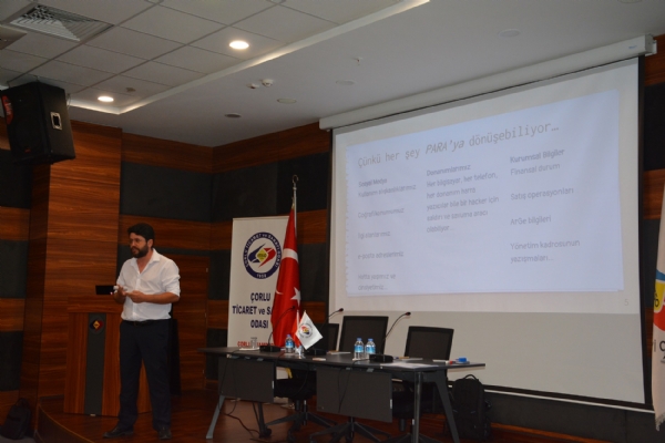 Odamzda Siber Sular, Siber Gvenlik Farkndal ve Kiisel Verilerin Korunmas Kanunu Uyum Yasas Semineri Gerekleti