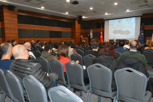 orlu Ticaret ve Sanayi Odas ile  KOSGEB Tekirda Kuzey Mdrl  Birliinde Dzenlenen   KOBGEL  KOB Geliim Destek Program Semineri Odamzda Gerekleti