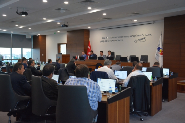 orlu Belediye Bakan Ahmet Sarkurt´tan Odamz Meclisine Ziyaret