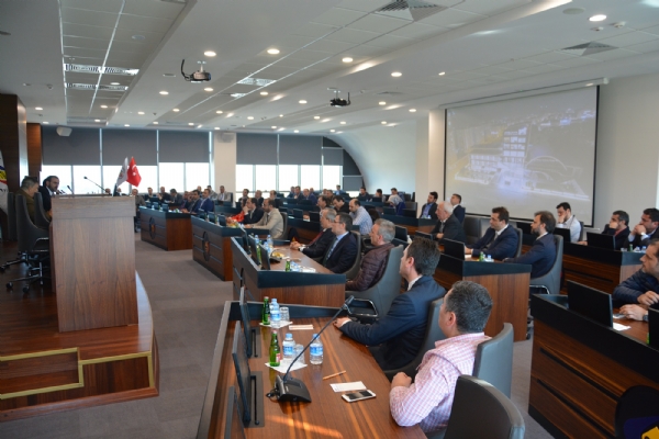 AK Parti Kahramanmara Milletvekili Mahir nal´dan orlu TSO Meclisi´ne Ziyaret