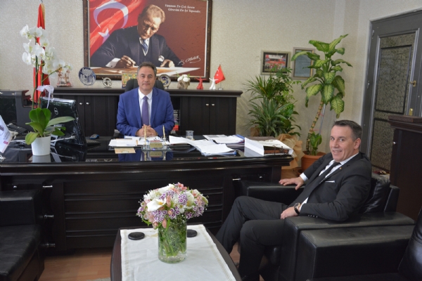 Odamz Meclis Bakanndan orlu le Milli Eitim Mdr mit Ylmaza Ziyaret