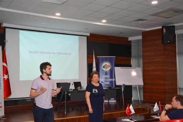 orlu TSO Akademi Tarafndan Pozitif letiim ve Farkndalk Semineri Verildi