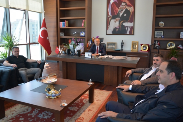 TEKSF Sendikas´ndan Odamza Taziye ve Hayrl Olsun Ziyareti