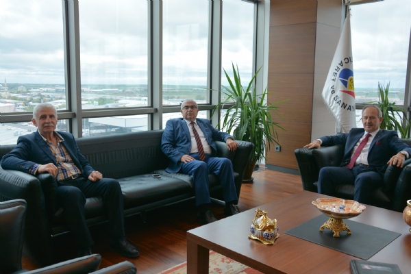 orlu Belediye Bakan nal Baysan´dan Odamz Ynetim Kurulu Bakan brahim Gnl´e Ziyaret