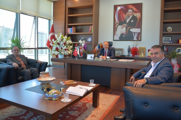 orlu Esnaf ve Sanatkarlar Odas Bakan Feyzullah Aktepeden Odamz Ynetim Kurulu Bakanna ve Meclis Bakanna Ziyaret
