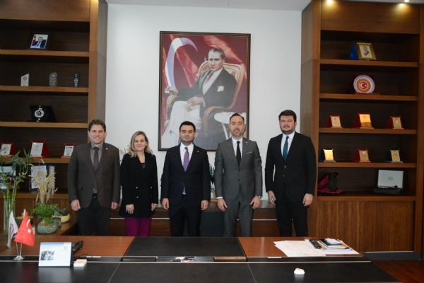 Tekirda Barosu´ndan  Odamz Ynetim Kurulu Bakan zzet Volkan´a Ziyaret