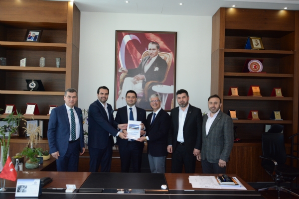 Ak Parti Tekirda Milletvekili Adaylar Gkhan Dikta, Hakan Sunal, Ak Parti orlu le Bakan Kenan Kelle ve Tekilat Mensuplarndan Odamza Ziyaret