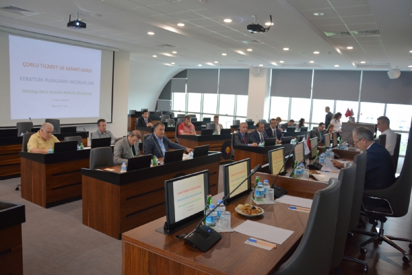 orlu TSO Stratejik Planlama Kapsamnda Ortak Akl Toplants Gerekleti