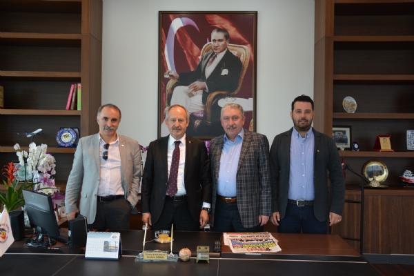 Odamz 2. Meslek Komitesinden Ynetim Kurulu Bakanmz brahim Gnle Hayrl Olsun Ziyareti