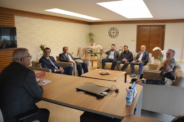 orlu TSO´dan orlu Belediye Bakan nal Baysan´a ade-i Ziyaret