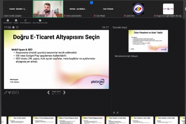 Odamz Tarafndan yelerimizin Dijital Dnm  Webinar Dzenlendi