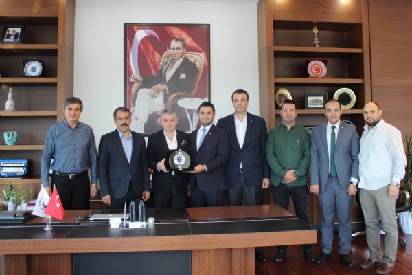TOBB Yönetim Kurulu Üyesi ve Tekirdağ Ticaret ve Sanayi Odası Yönetim Kurulu Başkanı Cengiz Günay Odamıza Ziyarette Bulundu