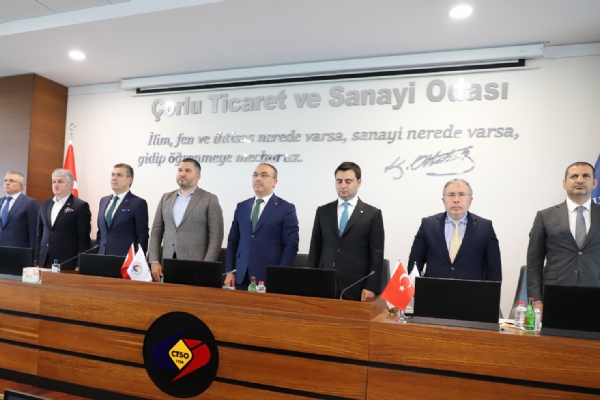Tekirda Sanayisinin Sorunlarnn Grlp Deerlendirildii Toplant Gerekleti
