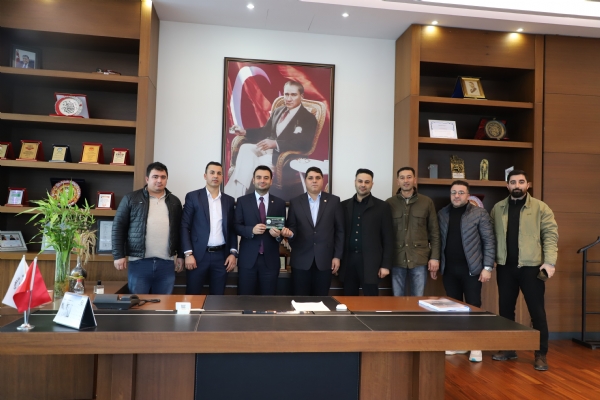 Trakya Şanlıurfalılar Derneğinden Yönetim Kurulu Başkanı İzzet Volkana Ziyaret