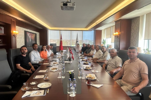 Çorlu TSO 6. Meslek Komitesinden Çerkezköy TSOya Ziyaret