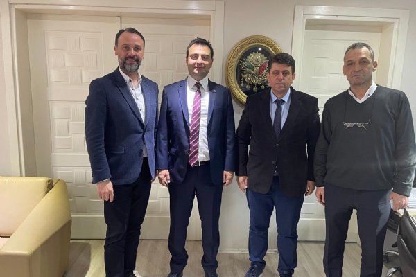 Odamız Yönetim Kurulu Başkanı İzzet Volkan Ergene İlçesinde faaliyet gösteren Yıldırım Ticaret Tekstil Makinaları Yedek Parça Sanayi Firmasına Ziyarette Bulundu