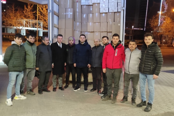 Çorlumuzdan Depremde Zarar Gören Bölgemize Çorlu Ergene Fırıncılar Derneğimiz ve Gönüllülerimizin Emeği İle Yaklaşık 20.000 Ekmek Ve Lavaş İçeren Aracımızı Yolcu Ettik