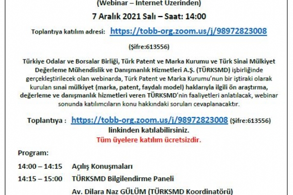 TRKSMD Bilgilendirme Semineri Gerekleti