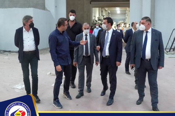 Odamzdan Elaz OSBde Kurulan Saka Tektstil´e Ziyaret