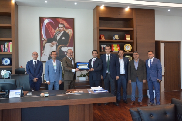Tekirda l Emniyet Mdr Mustafa Aydndan Odamza Ziyaret