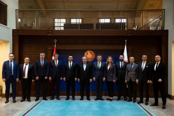 Çorlu Ticaret ve Sanayi Odası´ndan TBMM Başkanı Prof. Dr. Sayın Mustafa Şentop´a Ziyaret
