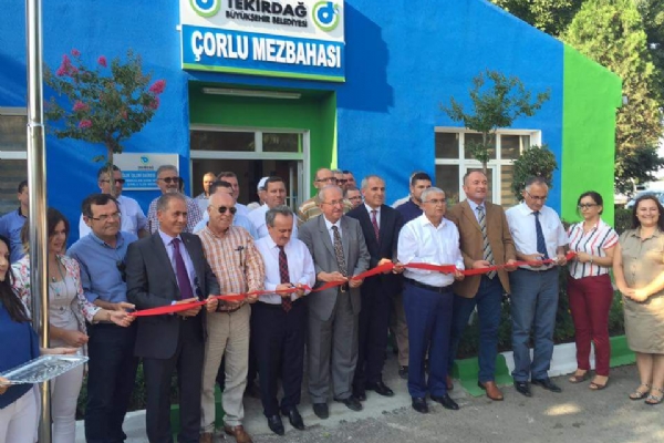 Odamız Yönetim Kurulu Başkan Yardımcısı İsmail Köroğlu Modernize Edilen Çorlu Mezbahası Açılışına Katıldı