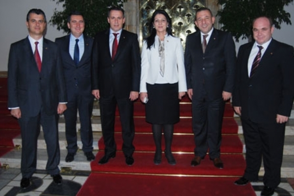 Çorlu TSO´dan Ak Parti Tekirdağ Milletvekili Özlem Yemişçi´ye Ziyaret