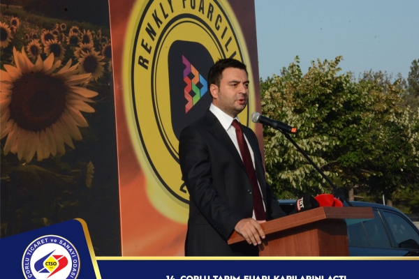 14.Çorlu Tarım Fuarı Kapılarını Açtı