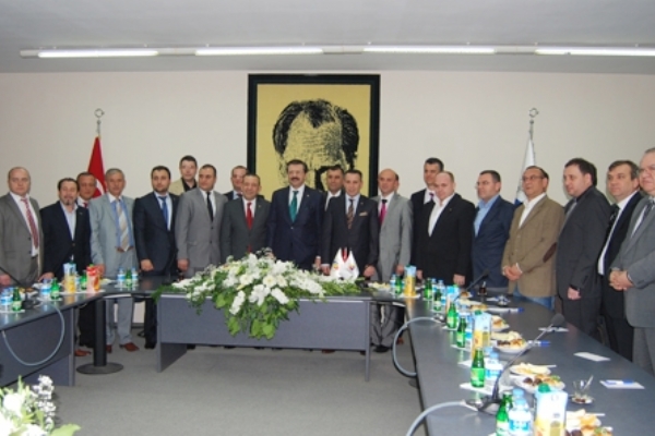 TOBB Başkanı Rifat Hisarcıklıoğlu Çorlu TSO´da