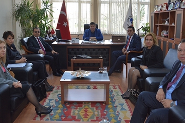 Halkbank Bölge Koordinatörlüğü´nden Enis Sülün´e Ziyaret