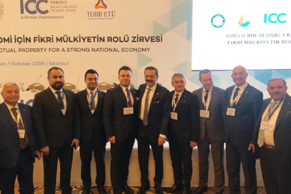 ICC Milletleraras Ticaret Odas Ynetim Kurulu yesi ve  Odamz Ynetim Kurulu Bakan zzet Volkan  Gl Bir Ulusal Ekonomi in Fikri Mlkiyetin Rol Zirvesi ne tirak Etti